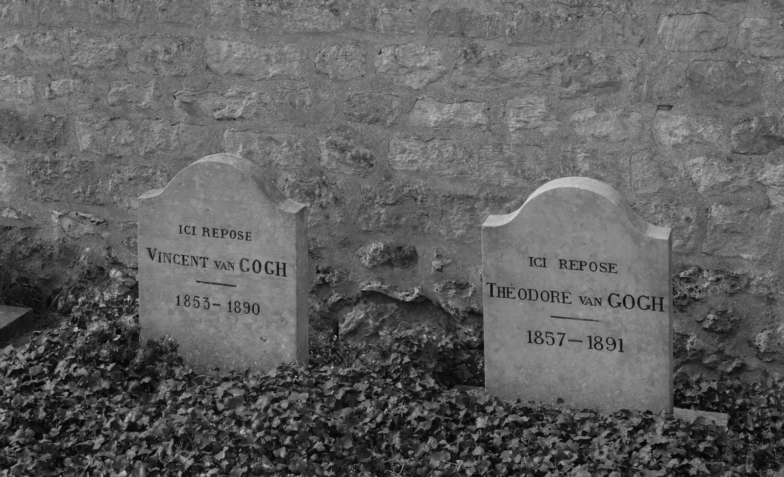 De laatste rustplaats van Vincent en Theo in Auvers-sur-Oise